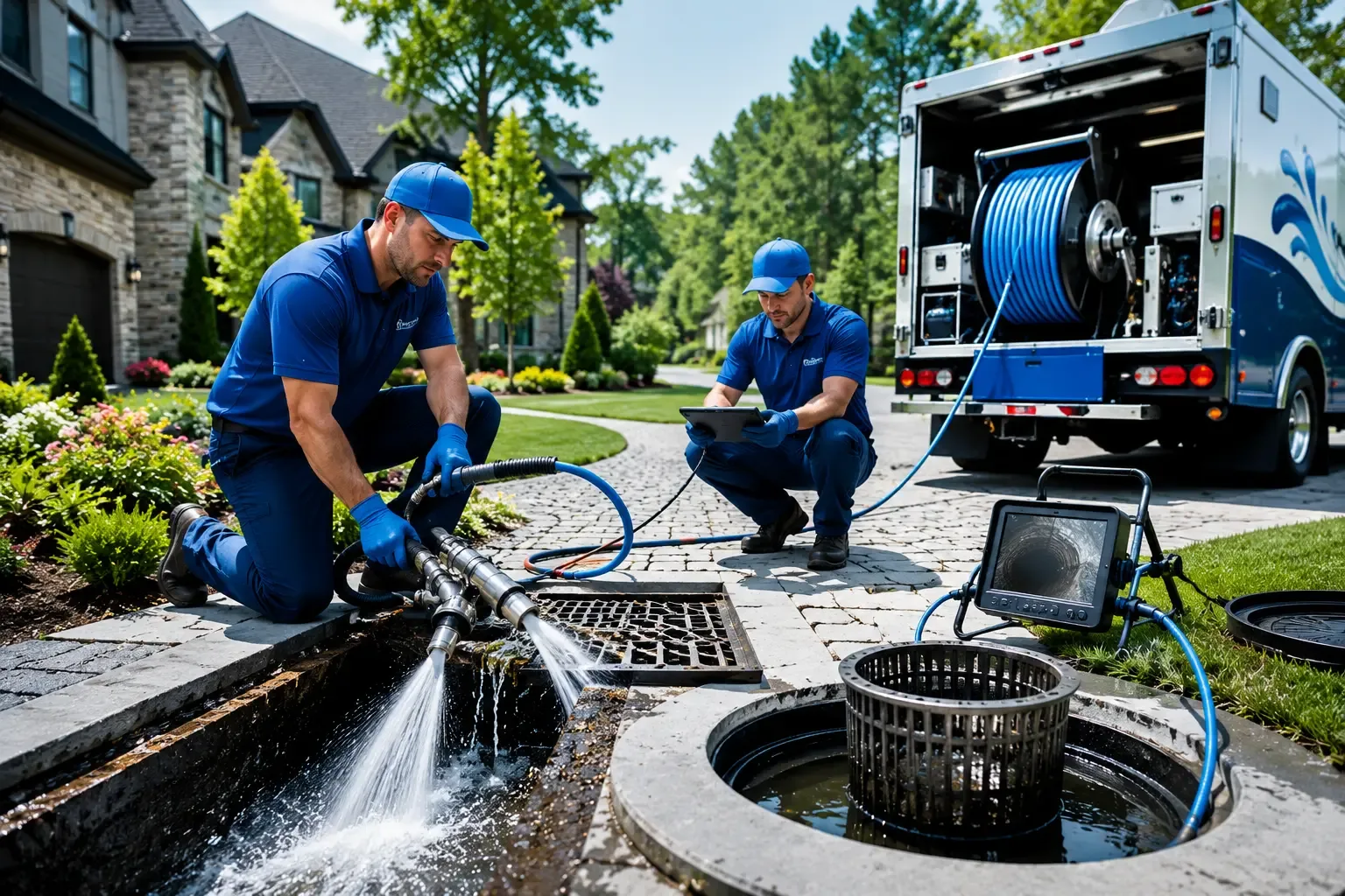 Local outdoor drain cleaning professionals in Oakford, IN