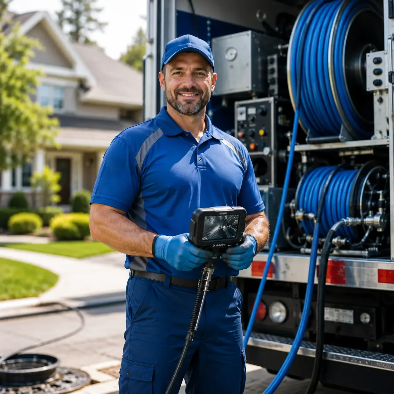 Local outdoor drain cleaning specialists in Oakford, IN